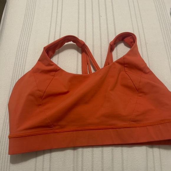 orange Lululemon bra size 14 - Picture 3 of 3